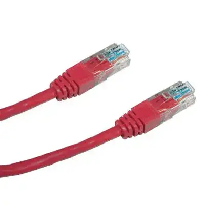 DATACOM Patch cable UTP CAT5E 7m red