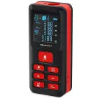 Qoltec Precise digital laser distance meter with an electronic level | LCD with backlight | 50m Photo