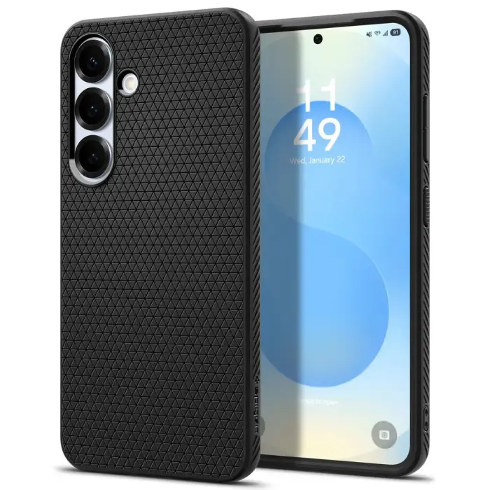 Spigen Liquid Air Case for Samsung Galaxy S25 - Matte Black