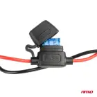 Extension socket with voltmeter AMIO-03782 — Фото 2