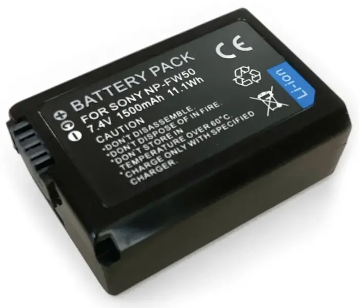 TRX baterija Sony/ 1500 mAh/ NEX-5/ NEX-5A/ NEX-5C/ NEX-5D/ NEX-5K/ NEX-3/ NEX-3C/ neoriginální