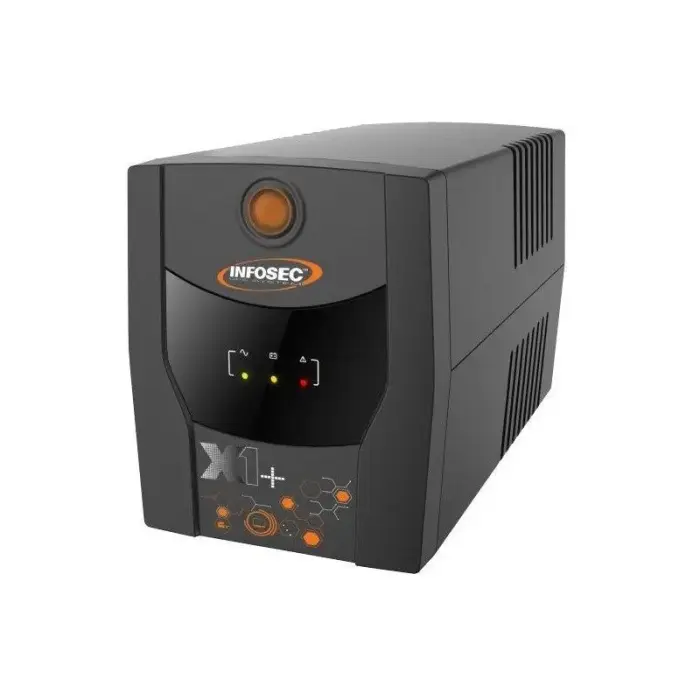 INFOSEC UPS X1+ 1300 IEC, 1300VA, 720W, 6X C13 nepertraukto maitinimo šaltinis