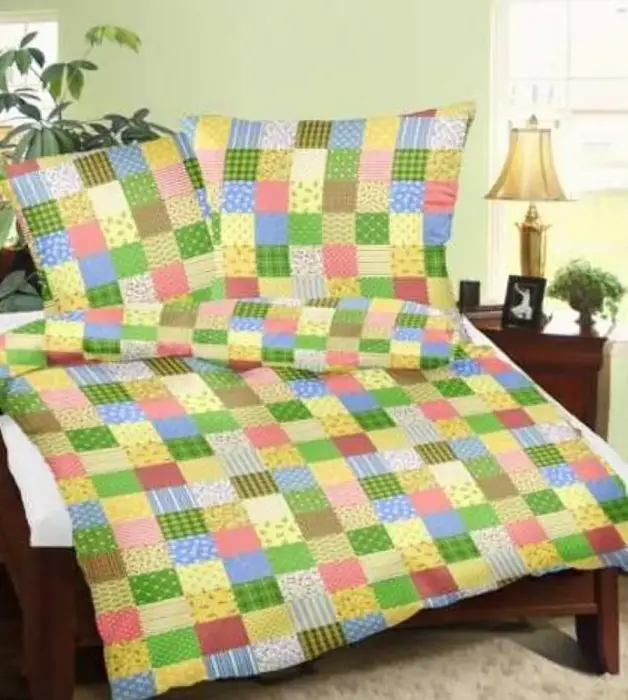 Krepp-püür 70x80 cm Colorful Patchwork