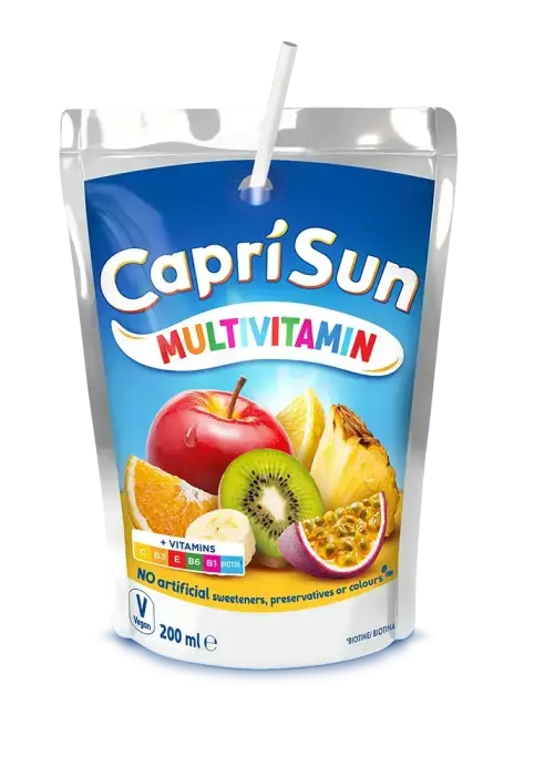 CAPRI-SUN Multi Vitamin Fruit Juice Drink, 0.2l