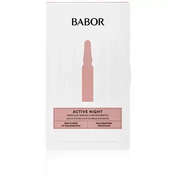 Active Night Ampoule Concentrates - Night ampoules for skin renewal.