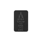 Keep Calm EDC Rubber Patch — Photo 1