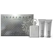 Supremacy Silver dāvanu komplekts EDP 100 ml, dušas želeja 100 ml un pēcskūšanās balzams 100 ml