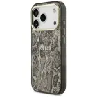Guess Python Pattern dėklas su MagSafe skirtas iPhone 17 Pro - Rudas — Nuotrauka 2