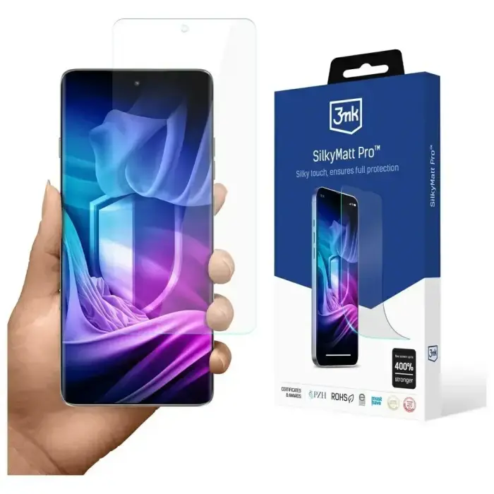3MK Silky Matt Pro matēta aizsargplēve Motorola Edge 60 Pro