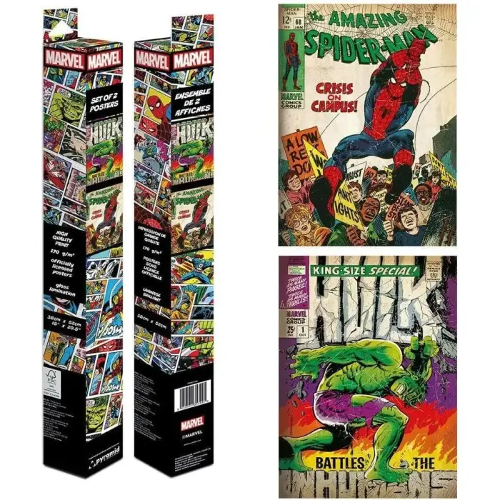 Marvel set 2 posters