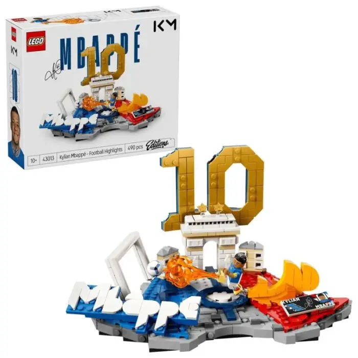 LEGO Editions 43013 - Kylian Mbappe - Football Moments