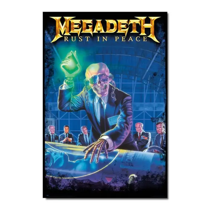 Megadeth Rust in Peace plakatas