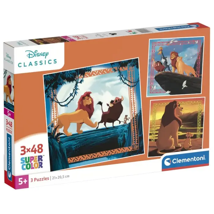 Disney The Lion King pusle 3x48 tk