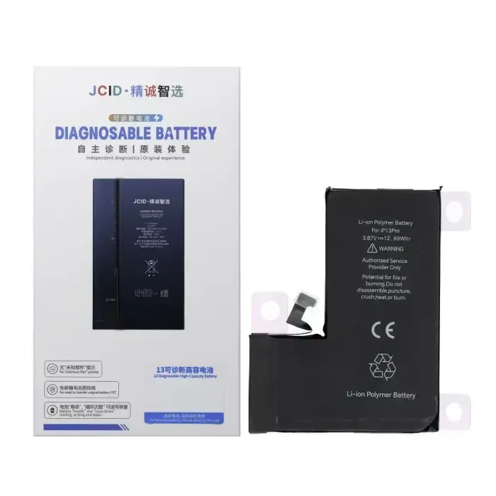 JCID diagnosticējams akumulators iPhone 13 Pro 3330 mAh (augstas ietilpības)