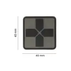 Red Cross Rubber Patch 40mm — Photo 4