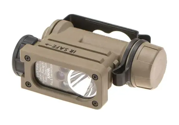 Sidewinder Compact II Military Flashlight – White / Red / Blue / IR Light