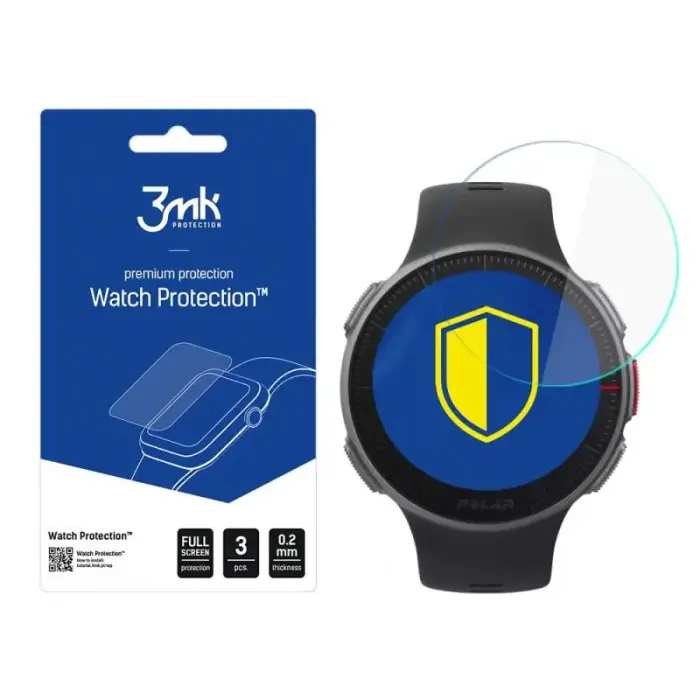 Smartwatch Screen Protector Glass 3mk Watch Protection FlexibleGlass for Polar Vantage V