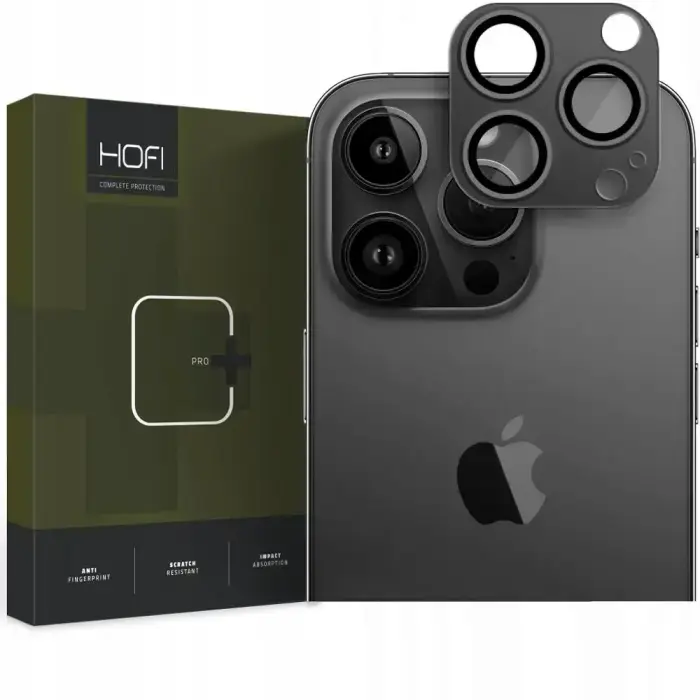 Hofi FullCam Pro+ kameras aizsargs iPhone 14 Pro / 14 Pro Max - Melns