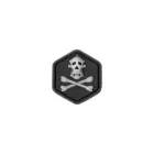Gorilla Hunter Skull Cat Eye Rubber Patch — Photo 1