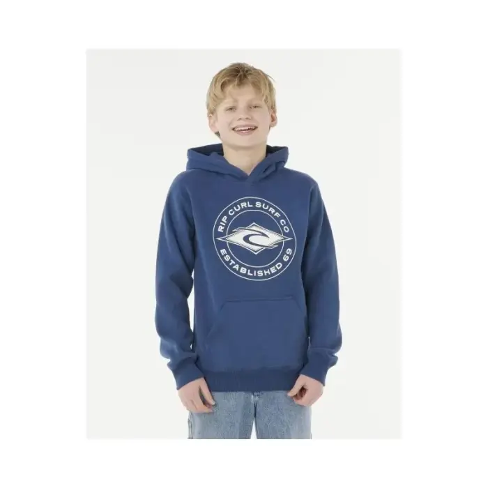 RIP CURL STAPLER HOOD -BOY Tumesinine pusa