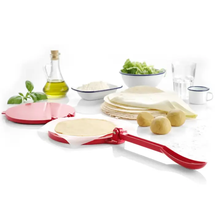 Ręczna prasa do tortilli 250mm czerwona Hendi 513033 Foto 4