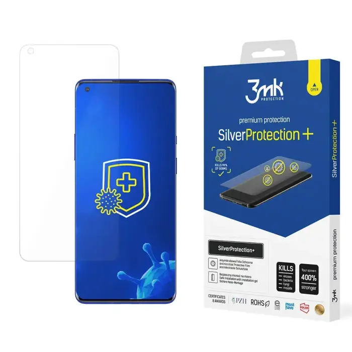 OnePlus 8 Pro 5G - 3mk SilverProtection+ screen protector