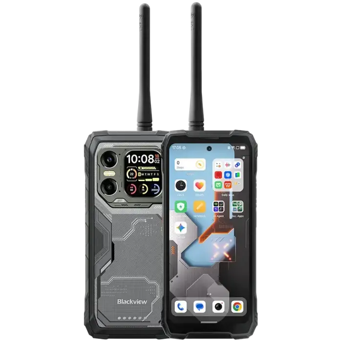 Blackview XPLORE 1 Walkie-talkie 5G izturīgs viedtālrunis 12+256GB Melns