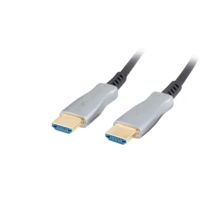 LANBERG HDMI кабель M/M v2.0 10m оптический AOC чёрный CA-HDMI-20FB-0100-BK