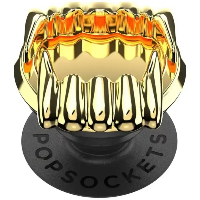 PopSocket Say Cheese kleepuv hoidik ja alus MagSafe Gold
