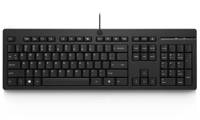 HP 125 G2 USB Wired Keyboard CZECH-SK