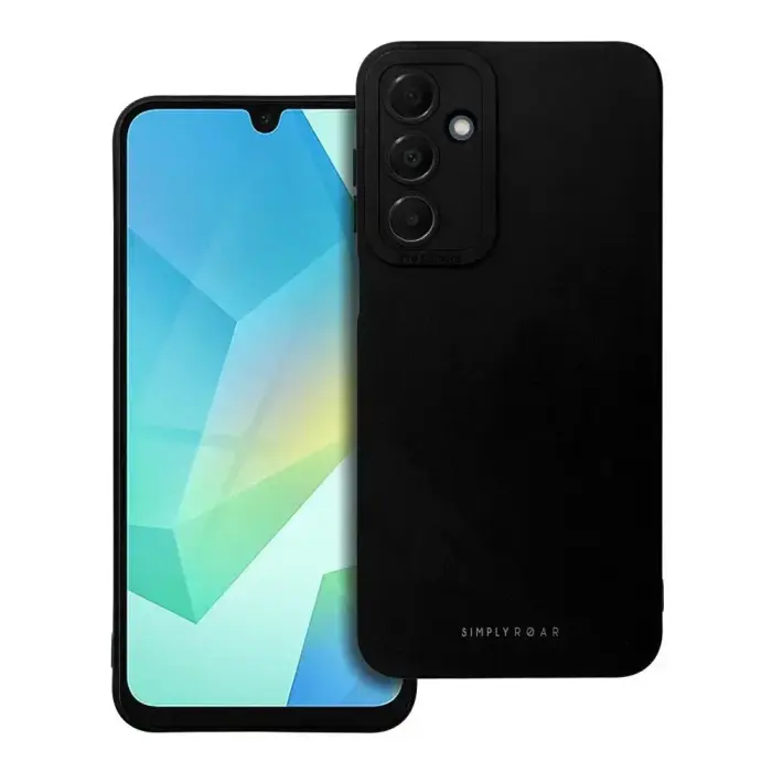 ROAR Luna vāciņš Samsung Galaxy A16 5G, melns