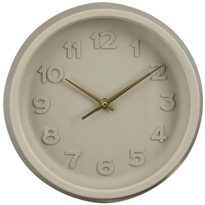 MICA TING GREY WALL CLOCK Ø 27 CM