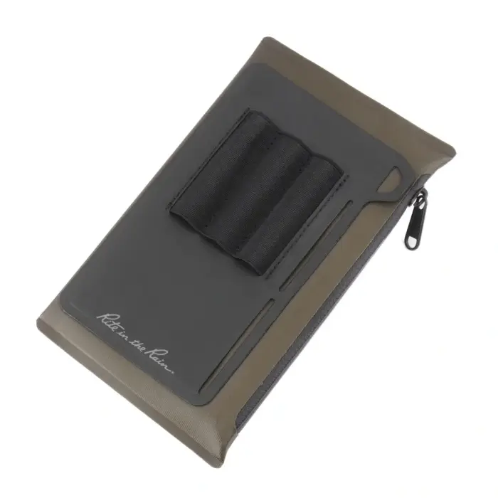 Rite in the Rain Dirtbag Pouch Organizer – TPU Polymer – Black/Green – P970