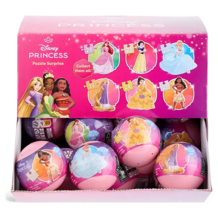 Disney Princess asorti siurprizas kamuolys galvosūkis