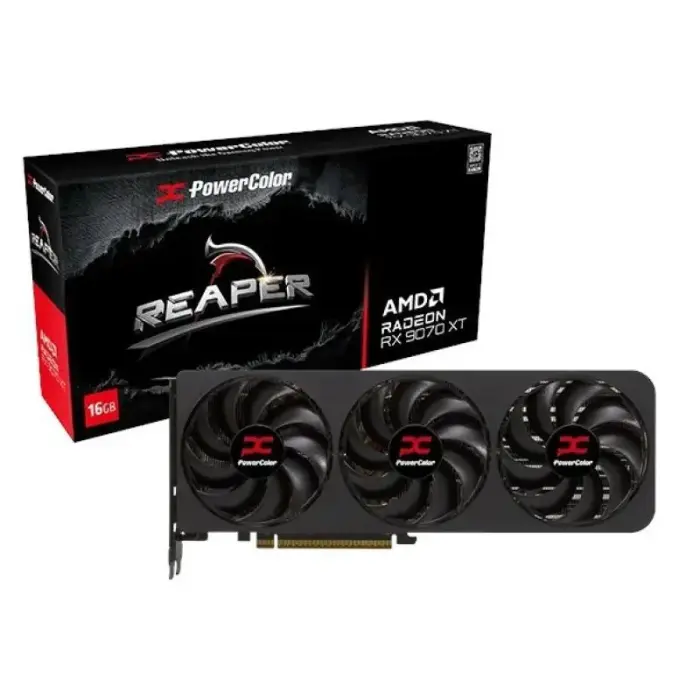 grafiskā karte PowerColor Reaper RX9070XT 16G-A