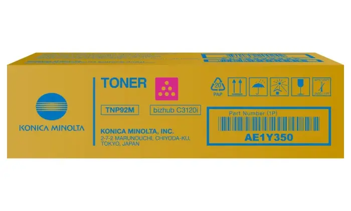Konica Minolta TNP92M,Toner purpurový pro bizhub C3120i, 4000 puslapių