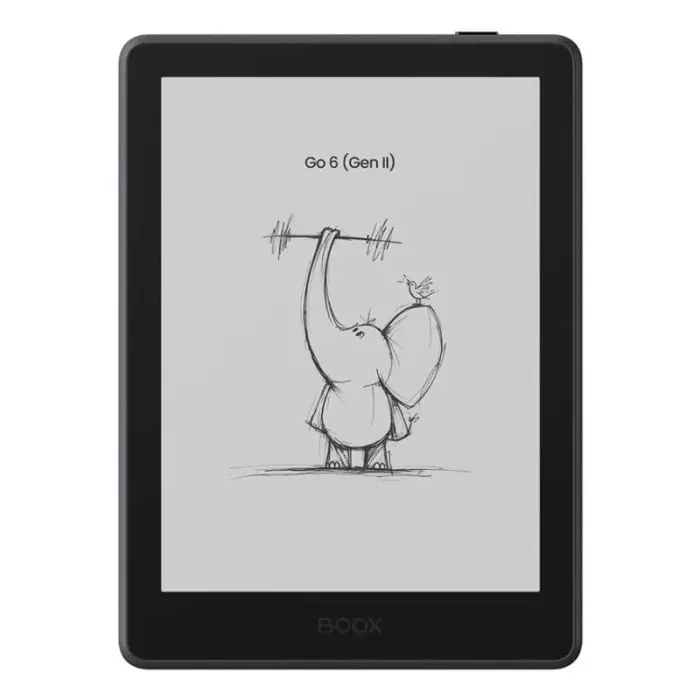 Onyx Boox Go 6" Gen II 32GB Wi-Fi e. knygų skaitytuvas – juodas