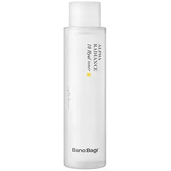 BANOBAGI Alpha Radiance 10 Hyal Toner - Осветляющий увлажняющий тоник 120 мл