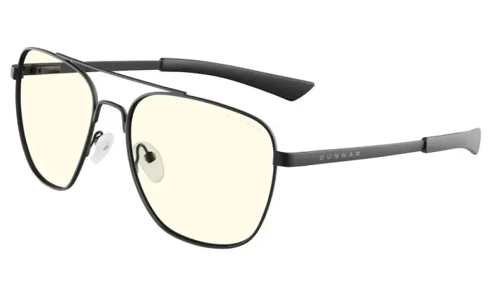 GUNNAR biroja/spēļu brilles  MUSTANG ONYX caurspīdīgas lēcas BLF 35 GUNNAR focus