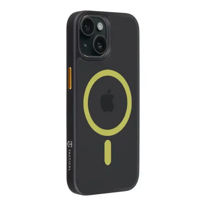 Tactical MagForce Hyperstealth 2.0 vāks iPhone 15 Black/Yellow