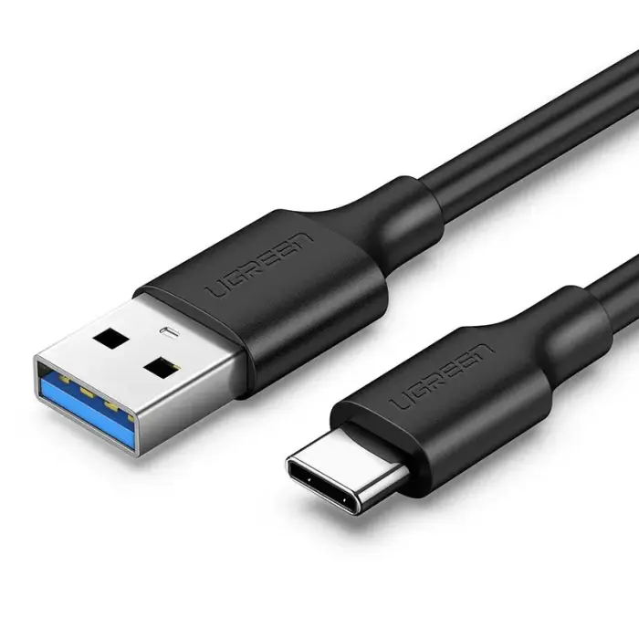 Кабель Ugreen USB 3.0 - USB-C 3A 1м чёрный