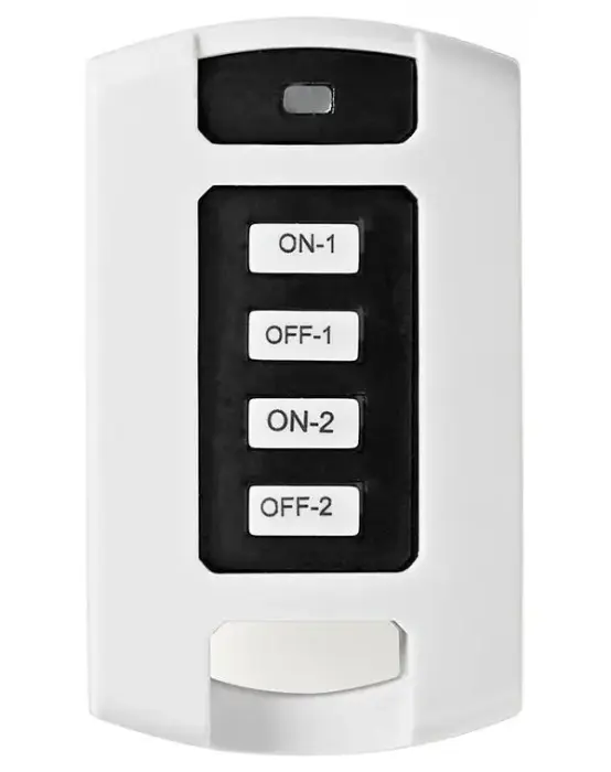 NEDIS RF Smart remote control/ 2 kanály/ white