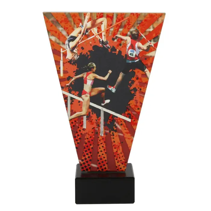 Glass trophy athletics