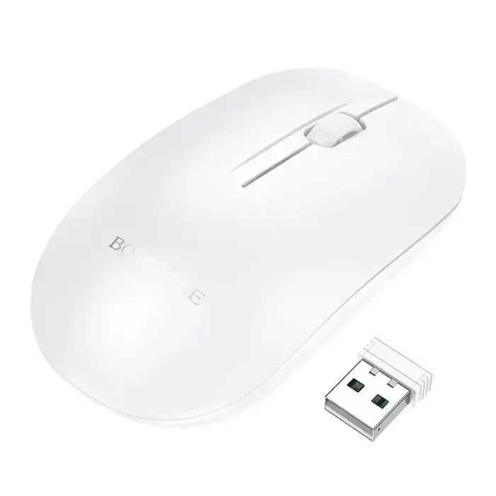 Borofone Computer mouse BG14 Planet wireless white Photo