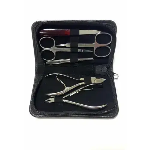 Surgana Sudraba Manikīra Komplekts Vīriešiem - 6 Instrumenti