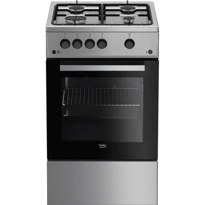 Beko FSG52020FX Cooker (Gas hob; Gas oven; 500 mm)