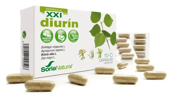 Soria 10-C Diurin 30 Caps ilgstošas ​​atbrīvošanās