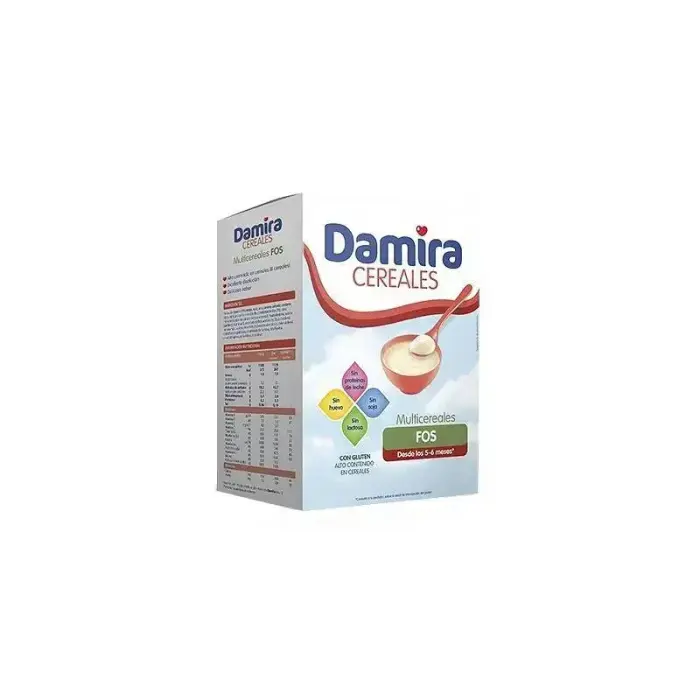 Sanutri Damira 8-cereal baby cereal with FOS, 600 g