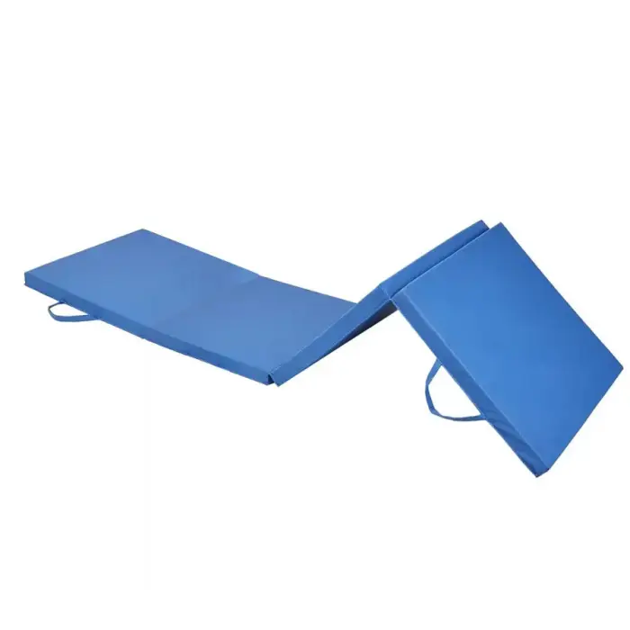 Folding Gymnastic Mat Blue