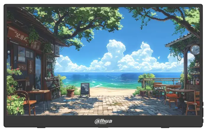 DAHUA 16" LED PM16-F201PD/ IPS panel/ 1920x1080 (FHD)/ 1200:1/ 10ms/ 200 cd/m2/ HDMI/ 2xUSB-C/ VESA 75x75/ černý